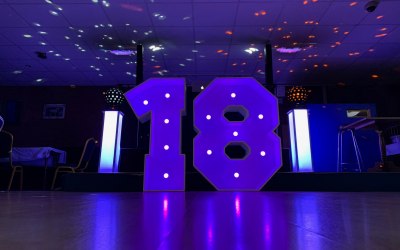 4ft LED Numbers