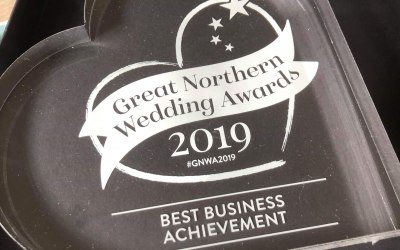 Our latest award, Best Business Achievement 2019.