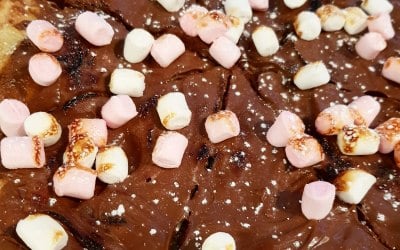 Nutcracker; nutella and marshmallow 