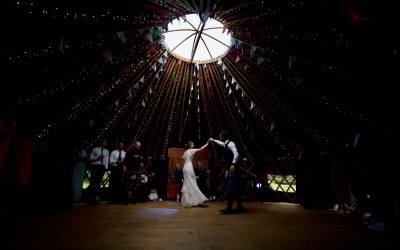 First dance in 26ft yurt