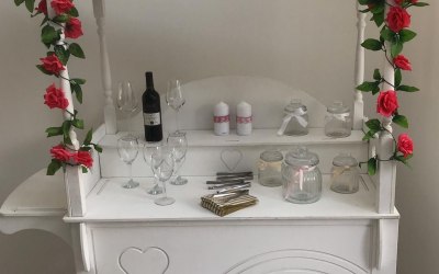 Wine & candy cart