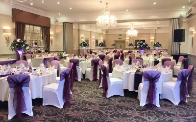 Wedding venue decor hire in Hertfordshire, Bedfordshire, Essex & surrounding areas