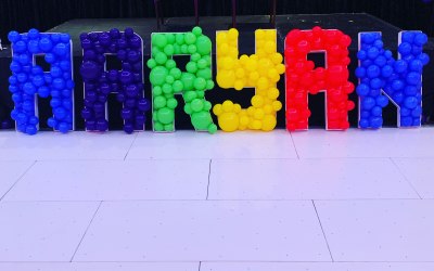 3ft Balloon Filled Letters from £65 per letter