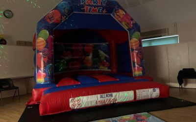 12ft by 12ft Party time Bouncy Castle