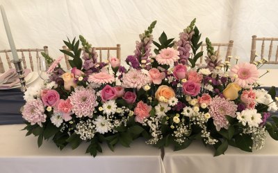 Top table florals
