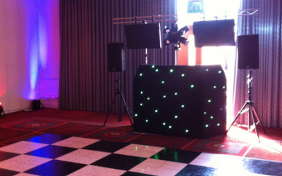 Video disco and dance floor 