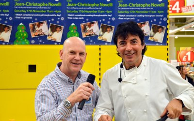 Andy with Jean-Christophe Novelli
