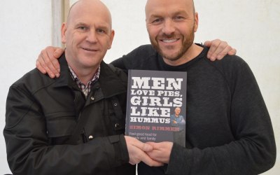 Andy with Simon Rimmer