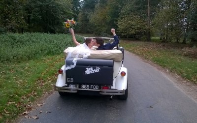 Beauford wedding car