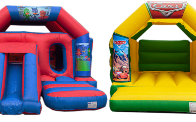 Selectable theme Velcro Bouncy Castles