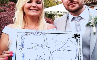 Out & about caricaturing