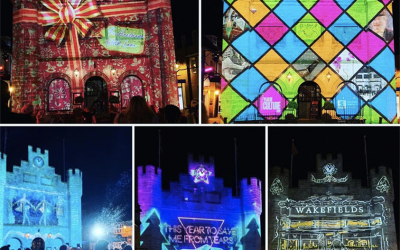 Light Up Horsham - Christmas projection mapping event