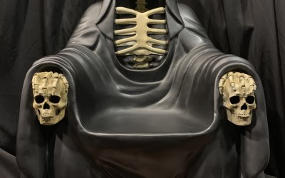 Grim Reaper throne chair