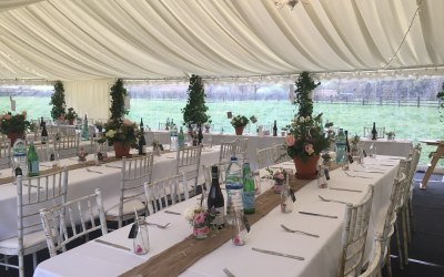 Elegant Marquees and Seating  1