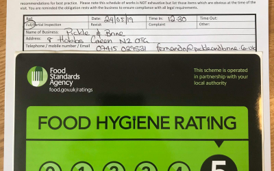 Food Hygiene Rating 5*