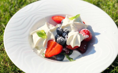 Berries and Cream | Summer Berries and Madagascan Vanilla Chantilly