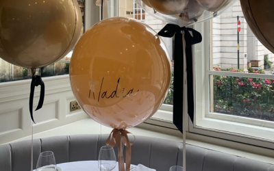 Table balloons