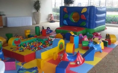 Bouncy castle and softplay 
