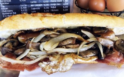 The Full English Crusty Baguette