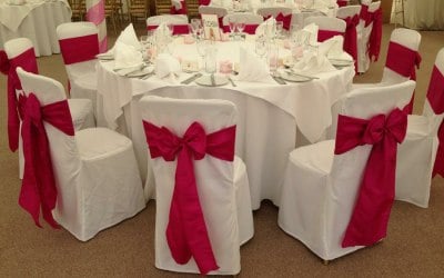 polycotton loose fit chair covers