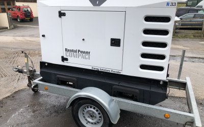 One of our road tow generators 