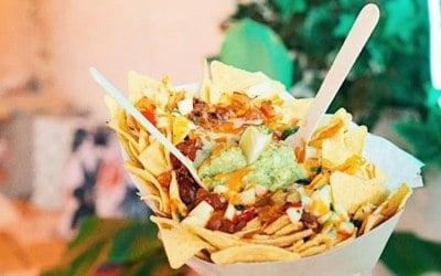 Fully Loaded Nachos (A great option for large events)