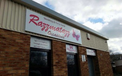 Razzmatazz Occasions shop in Bathgate