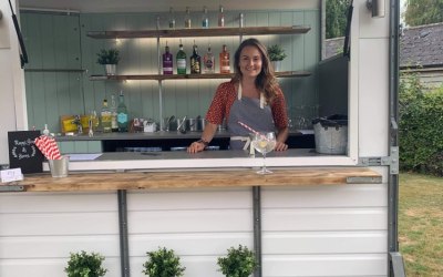 Hello! I'm Katie, owner of Clink & Drink Mobile Bars. Pop me an email if you have any questions - hello@clinkanddrinkbars.com
