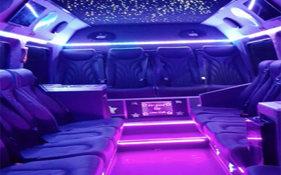 MERCEDES 16 seater vip limo party bus 
