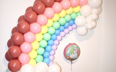 Rainbow Balloons 
