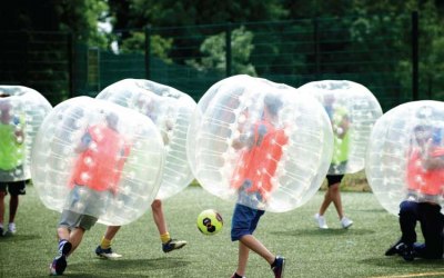 Bubble Football Action