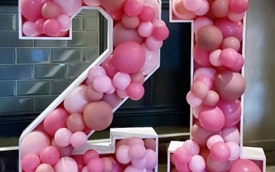 4FT balloon numbers