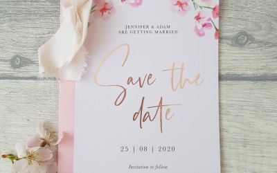 Spring Blossom save the date