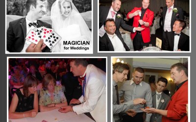 Close up Magician for weddings and private events 