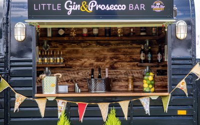 Gin, tonic, prosecco and craft beer on board