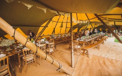 Teepee marquee hire on sale