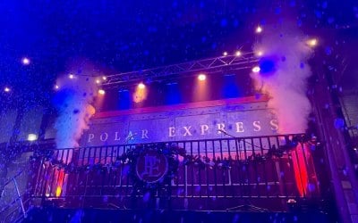 All technical Production including Lighting , Staging , Audio and Control - Polar Express Birmingham Moor Street