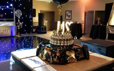 Black and Gold themed Party