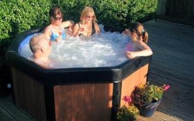 Hire this Hot Tub Spa for the whole weekend for just £195
