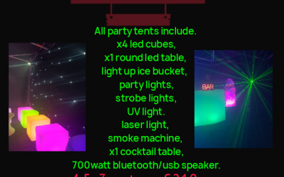 Party tents prices
