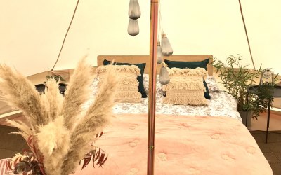 Our beautiful Mini Moon Bell Tent.