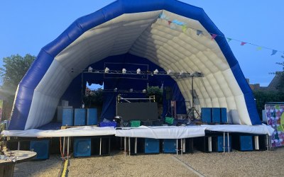 10m x 6m stage for hire