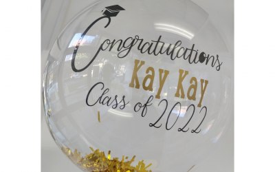 Graduation personalisation Balloon