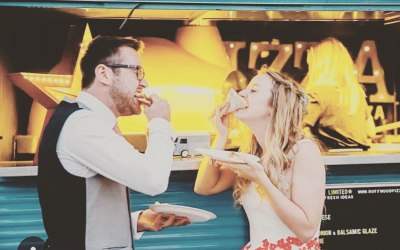 Wedding Pizza - The Happy Couple
