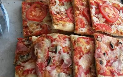 Selection of Pizza by the slice