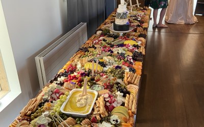 wedding grazing table