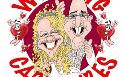 Neilsart wedding caricatures logo