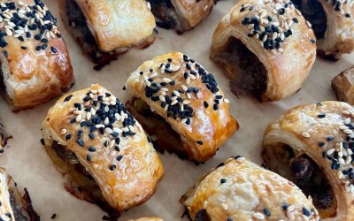 Kafta sausage rolls