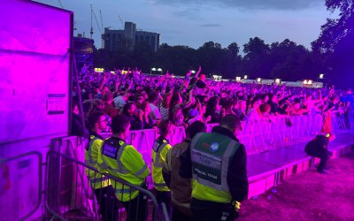 .. to Large Crowds.. 