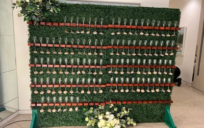 Champagne Wall